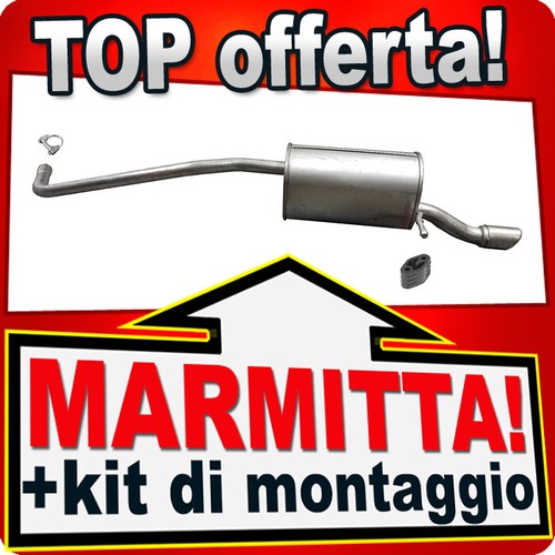 Silenziatore posteriore per - silenziatore,